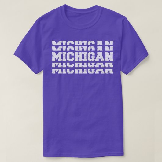 Michigan StackVintage T-shirt (Design voorkant)