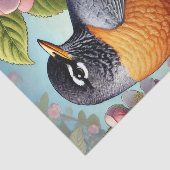 Michigan State Bird American Robin Tissuepapier (Detail)