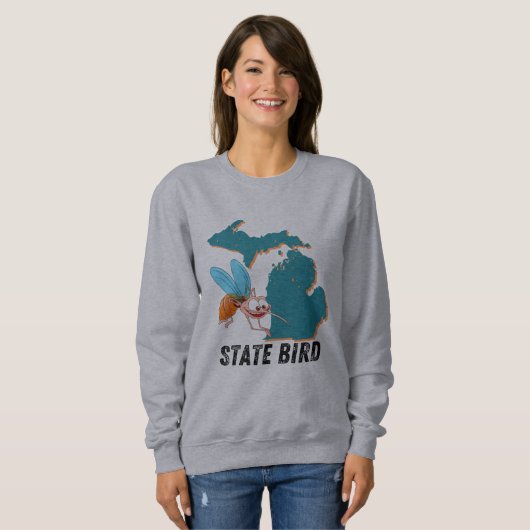 Michigan State Bird - de mug Trui (Voorkant volledig)