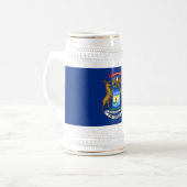 Michigan State Flag Bierpul (Voorkant links)