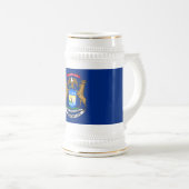 Michigan State Flag Bierpul (Voorkant rechts)