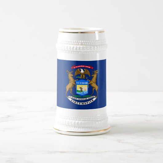 Michigan State Flag Bierpul (Center)