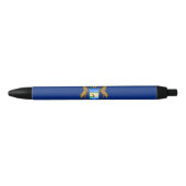 Michigan State Flag Blauwe Inkt Pen (Voorkant)