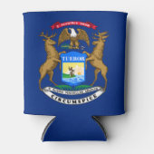 Michigan State Flag Blikjeskoeler (Voorkant)