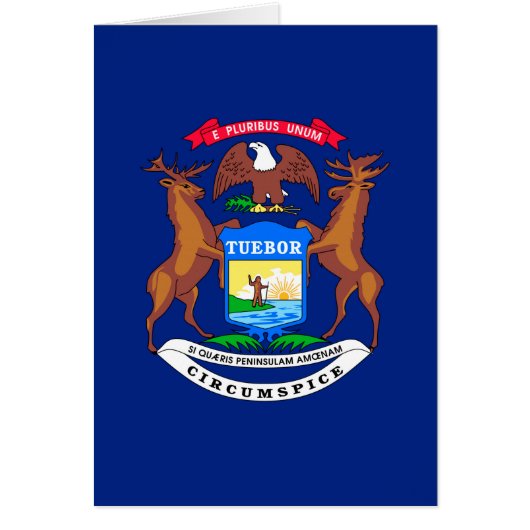 Michigan State Flag Design (Voorkant)