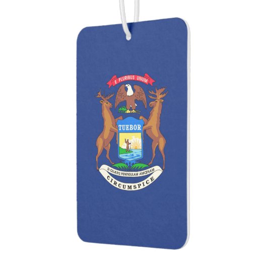 Michigan State Flag Design Luchtverfrisser (Links)