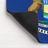 Michigan State Flag Muismat (Hoek)