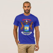 Michigan State Flag T-shirt (Voorkant volledig)