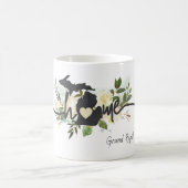 Michigan State heeft uw thuisstad Rustic gepersona Koffiemok (Center)