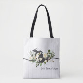 Michigan State heeft uw thuisstad Rustic gepersona Tote Bag