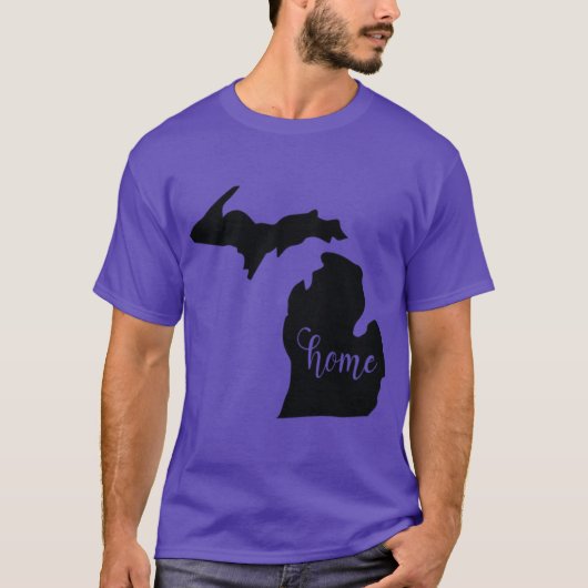 Michigan state home t-shirt (Voorkant)