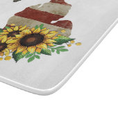 Michigan State Map Amerikaanse vlag Zonnebloemglas Snijplank (Hoek)