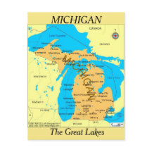 Michigan State Map