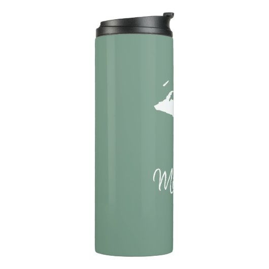 Michigan State Map Thermosbeker (Gedraaid links)