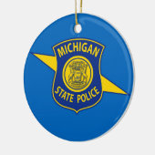 Michigan State Police Ornament (Links)