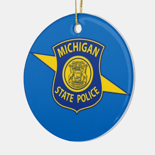 Michigan State Police Ornament (Links)