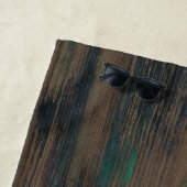 Michigan State Shape Blauwgroen Strandlaken (In situ)