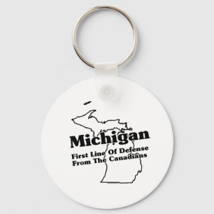 Michigan State Slogan Sleutelhanger