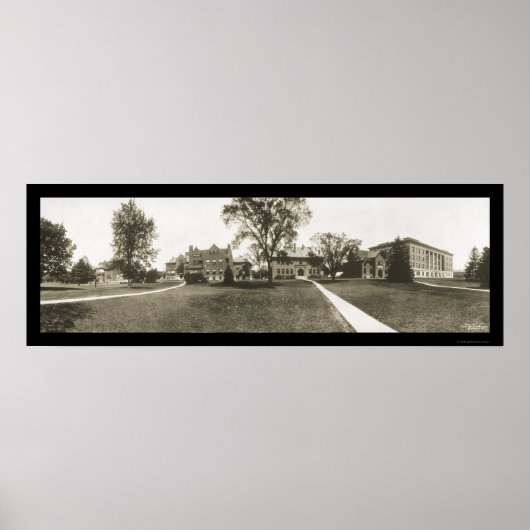 Michigan State University Foto 1912 Poster (Voorkant)