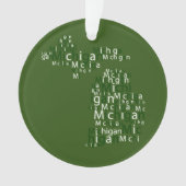 Michigan State University Ornament (voorkant)