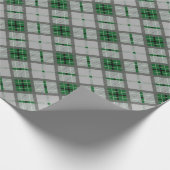 Michigan State University Tartan Cadeaupapier (Hoek)