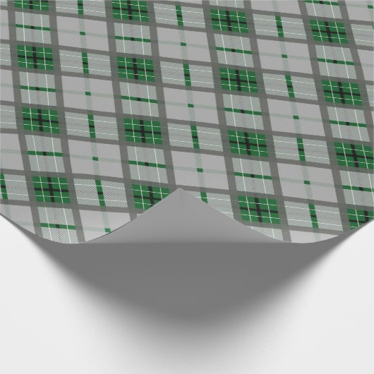 Michigan State University Tartan Cadeaupapier (Hoek)