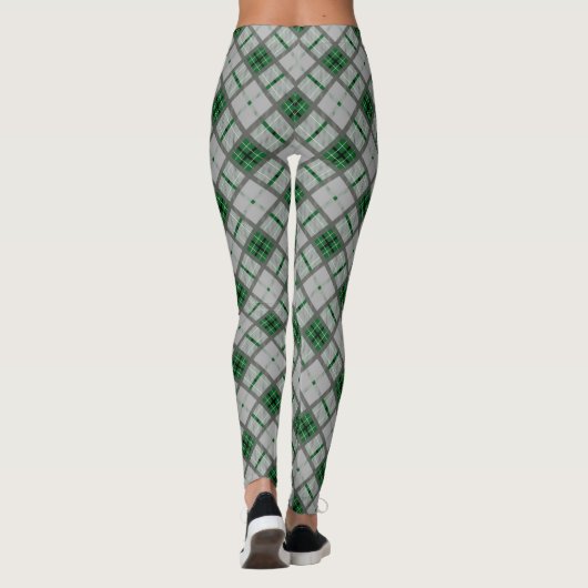 Michigan State University Tartan Leggings (Achterkant)