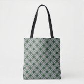 Michigan State University Tartan Tote Bag (Voorkant)