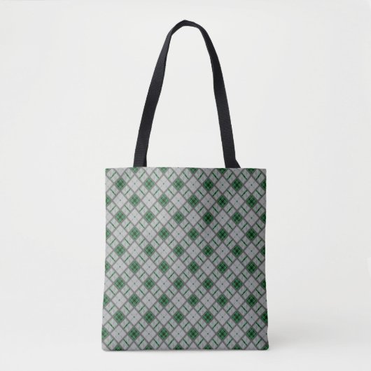 Michigan State University Tartan Tote Bag (Voorkant)