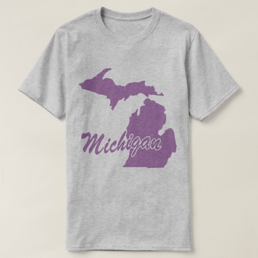Michigan State Vorm T-shirt (Design voorkant)
