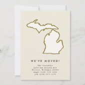 Michigan State We hebben chique handgetekende verp Aankondiging (Voorkant)