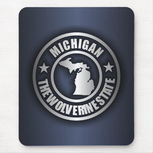 "Michigan Steel" Mousepad Muismat (Voorkant)