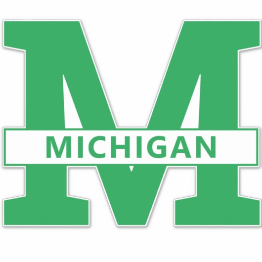 Michigan Sticker (Voorkant)