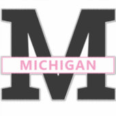 Michigan Sticker (Voorkant)