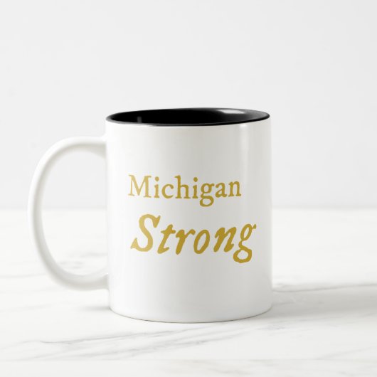 Michigan Strong Coffee Mok (Links)
