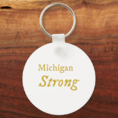 Michigan Strong Sleutelhanger (Voorkant)