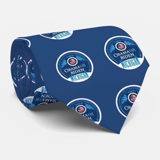 MICHIGAN Stropdas (Opgerold)