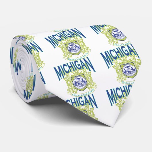 Michigan Stropdas (Opgerold)