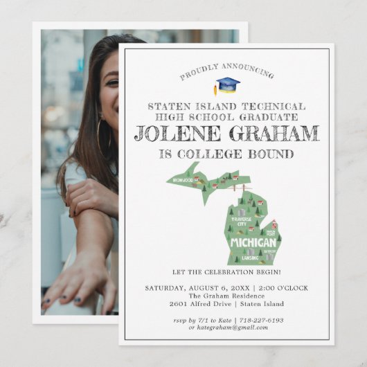 Michigan | Studieacademie (Voorkant / Achterkant)