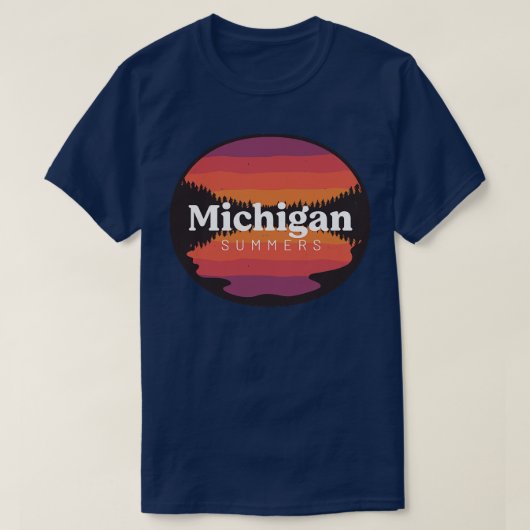 Michigan Summers T-shirt (Design voorkant)