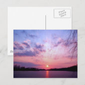 Michigan Sunset 1 Briefkaart (Voorkant / Achterkant)