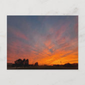 Michigan Sunset Briefkaart (Voorkant)