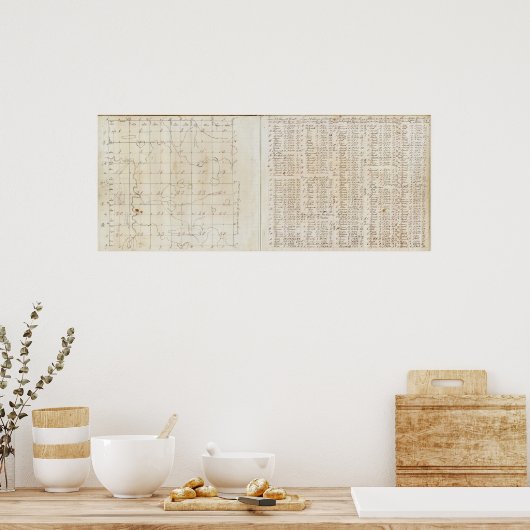 Michigan Survey Poster (Keuken)