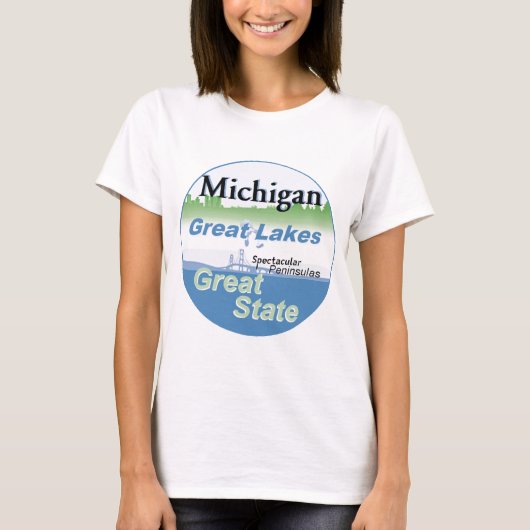 MICHIGAN T-SHIRT (Voorkant)
