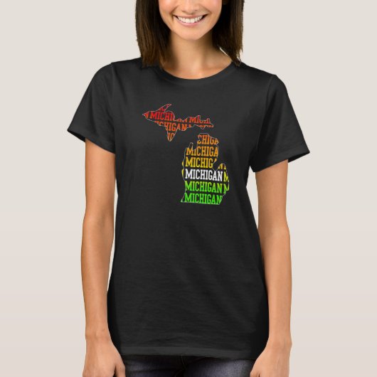 Michigan T-shirt (Voorkant)