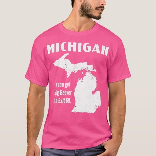Michigan T-shirt (Voorkant)
