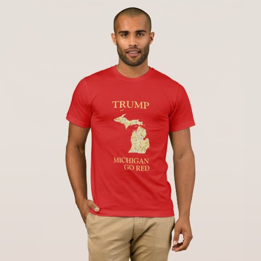 MICHIGAN T-SHIRT (Voorkant volledig)