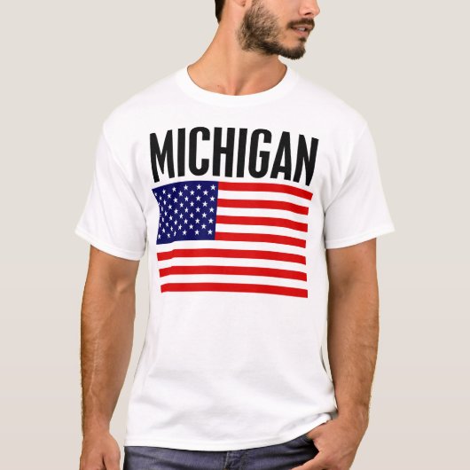 Michigan T-shirt (Voorkant)