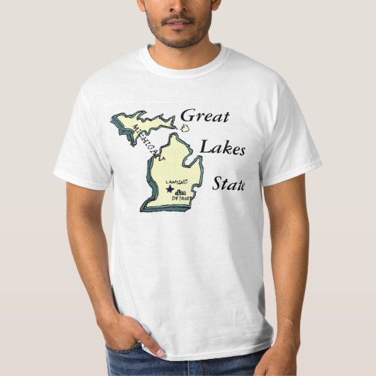 Michigan T-shirt (Voorkant)