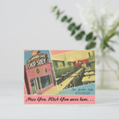 Michigan, Tea Garden Cafe, Grand Rapids Briefkaart (Staand voorkant)